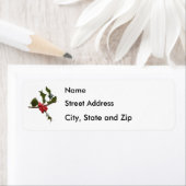 Holly Berries Adres Etiket (Insitu)