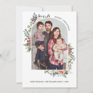 Holly Berries Arch Lijst Photo Year voor Review Ca Kaart