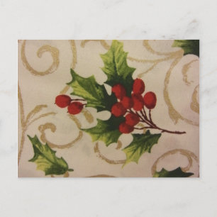Holly Berries Briefkaart