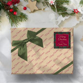 Holly Berries Christmas Cadeaupapier