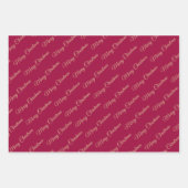 Holly Berries Christmas Inpakpapier Vel (Voorkant)