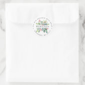Holly Berries Elegant Return Address Label (Tas)