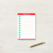 Holly Berries heeft alles gepersonaliseerd om te d Post-it® Notes (Op bureau)