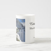 Holly Berries in Snow - Martha's wijngaard Porselein Kop (Voorkant)