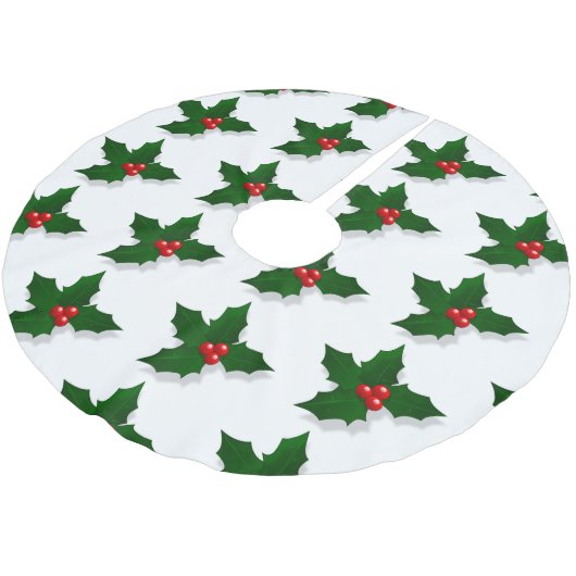 Holly Berries Kerstboom Rok (Gekanteld)