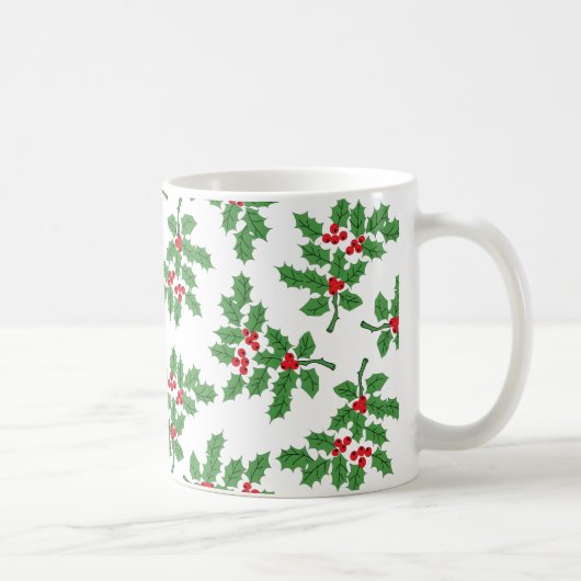 Holly Berries Koffiemok (Rechts)