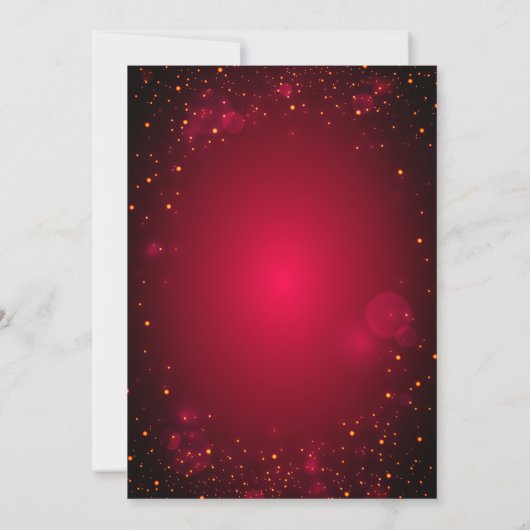 Holly Berries Lijst kerst Company Kaart (Achterkant)