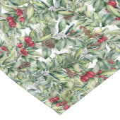 Holly, Berries, mistletoe, pijnbomen, pijnbomen Lange Tafelloper (Hoek)