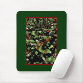 Holly & Berries Mousepad Muismat (Met muis)