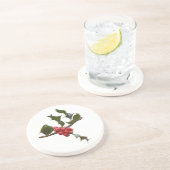 Holly Berries Onderzetter (Zijkant)