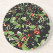 Holly & Berries Onderzetter (Voorkant)