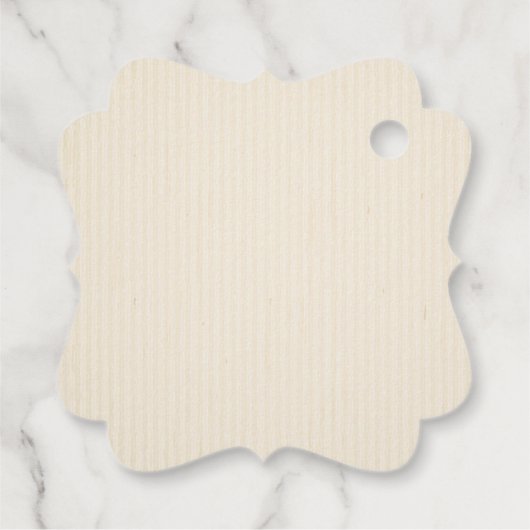 Holly Berries op Ivory Kerstfeestdag Fancy Bedankjes Labels (Achterkant)