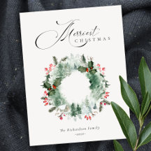 Holly Berries Pijnboom Rode Kerstkrans