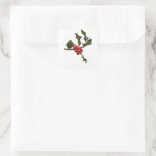Holly Berries Sticker (Tas)