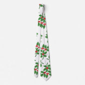 Holly Berries Stropdas (Achterkant)