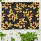 Holly Berries Theedoek (Gevouwen)