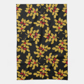 Holly Berries Theedoek (Verticaal)