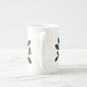 Holly Berry Bone China Tea Mok (Achterkant)