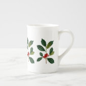 Holly Berry Bone China Tea Mok (Rechts)