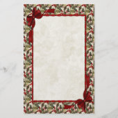Holly Berry Briefpapier (Voorkant)