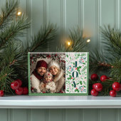 Holly Berry Christmas Photo Block Fotoblokken