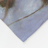 Holly Berry Deer Fleece Deken (Hoek)