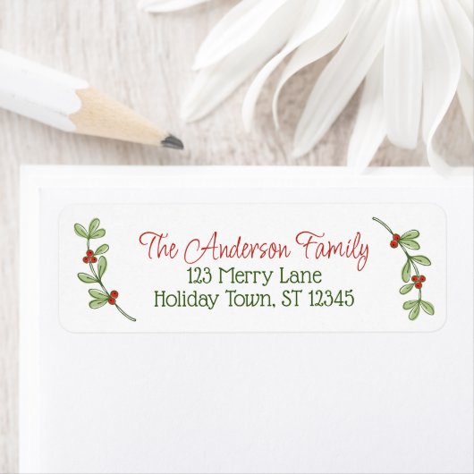 Holly Berry Etiket (Insitu)