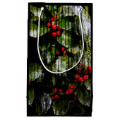 Holly Berry geschenktassen Klein Cadeauzakje (Voorkant)