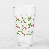 Holly Berry Glass Tumbler (Achterkant)