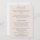 Holly Berry Kerst Ornament Bruiloft Uitnodiging (Achterkant)