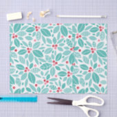 Holly Berry kerst Tissuepapier (Craft)