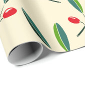 Holly Berry kerstArt One Little Kerstre Cadeaupapier (Rol Hoek)