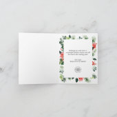 Holly Berry kerstboom Corporate Greeting Holi Feestdagen Kaart (Binnen)