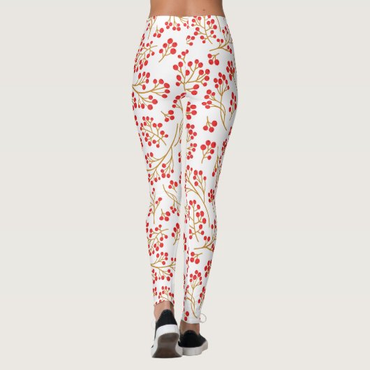 Holly Berry Leggings (Achterkant)
