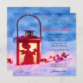 Holly Berry Light Kerstman Kaart (Voorkant / Achterkant)