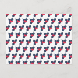 Holly Berry Merry kerstfeestdag wintermaanden Briefkaart