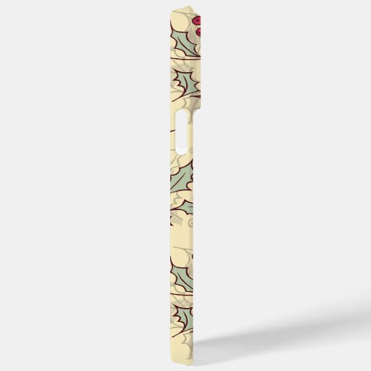 Holly berry-ontwerp Case-Mate iPhone case (Achterkant / Rechts)