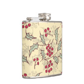 Holly berry-ontwerp heupfles (Rechts)