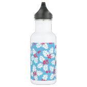 Holly berry op blauw waterfles  (Rechts)