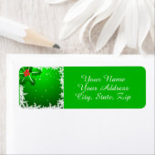 Holly Berry op ijs Etiket (Insitu)