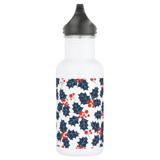 Holly berry op wit waterfles  (Rechts)