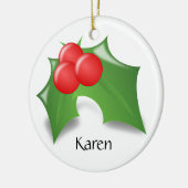 Holly Berry Ornament (Links)