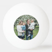 Holly Berry Pine Wreath Merry Alles foto Pingpongbal (Achterkant)