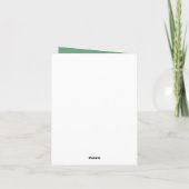 Holly Berry Pine Zeer vrolijk kerstfeest Fotolijst Feestdagen Kaart (Achterkant)