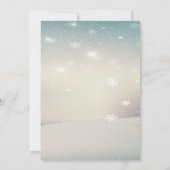 Holly Berry Pinecones, Deer Company Kerstparty Kaart (Achterkant)