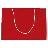 Holly Berry Red Large Cadeautasje (Achterkant)
