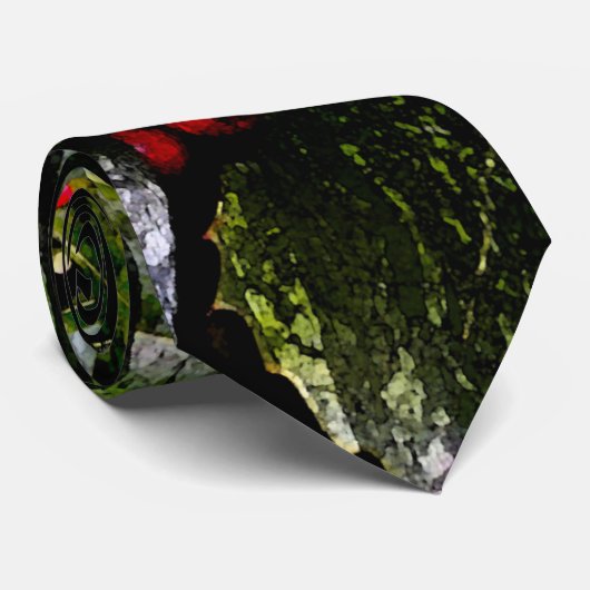 Holly Berry Regular Stropdas 2 (Opgerold)