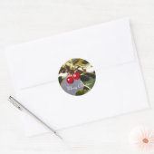 Holly & Berry Ronde Sticker (Envelop)