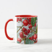  Holly Berry Snow Holiday Mok Cup (Links)