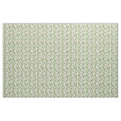 Holly Berry Sprig Pattern Stof (Yard (91,4 cm))